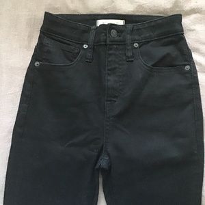Black Madewell curvy skinny high rise jean size 24